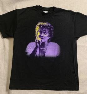 90s ROD STEWART "UNPLUGGED ... and much more" Concert Tour T-Shirt Sz XL Vtg - Picture 1 of 6