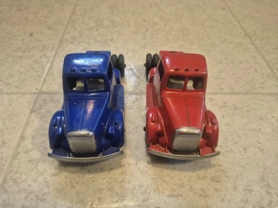 Semirremolque Tootsietoy Chicago vintage cabina diecast rojo EE. UU. alrededor de los años 50 o 60 Foto 1 de 4