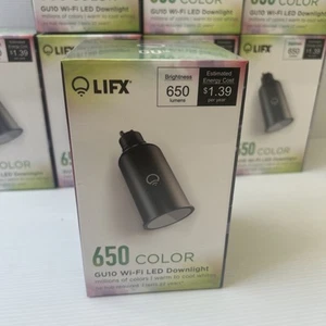 LIFX 650 Color Gu10 Wi-Fi LED Downlights 650 Lumens Millions Of Colours - Picture 1 of 7