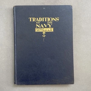 Traditions of the Navy HB Cedric Windas 1954 2nd Edition Book USN - Picture 1 of 10