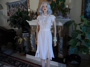 Nuevo Vestido Vaina Altuzarra Rosa Suave 100% Seda con Detalles Recortes/Volantes Talla 34-2 - Imagen 1 de 24