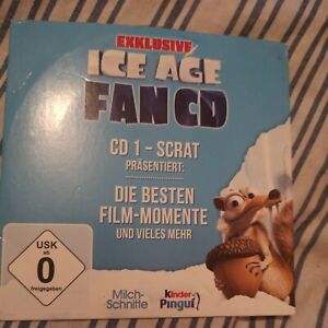 Exclusive Ice Age Fan CD Cd 1-Scrat