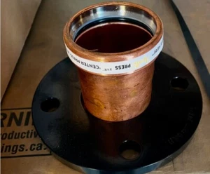 Apollo Press  8741 Companion Flange, 2-1/2 in, Copper, 125 lb Xpress LD-C  New - Picture 1 of 4