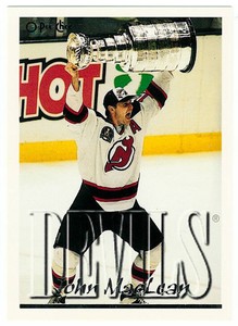 1995-96 Topps O-Pee-Chee Parallel #140 John MacLean (New Jersey Devils)