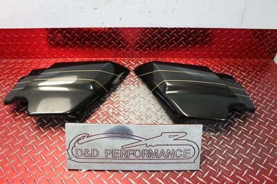 Harley Road Glide 2016 OEM cuarzo negro cubierta lateral izquierda y derecha 2009-2023 RG34 Foto 1 de 4