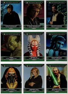 2015 Star Wars Chrome Perspectives Jedi vs. Sith Refractor You Pick the Card - Picture 1 of 98