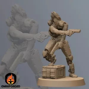 Mini mesa proxy Cyberpunk Aspect miniatura impresa en 3D de resina - Imagen 1 de 2