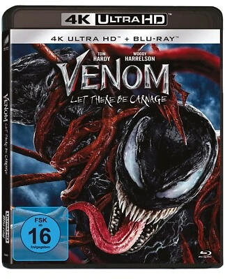 Venom - Teil: 2 - Let there be Carnage [4K Ultra HD Blu-ray & Blu-ray /Neu/OVP] - Bild 1 von 4