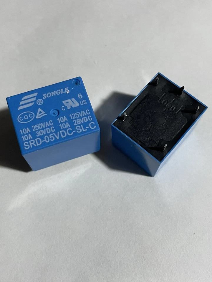 3pezzi SRD 05VDC SL C Rele Relè 5V 250V 10A relay 5Vdc deviatore anche X Arduino - Immagine 1 di 1