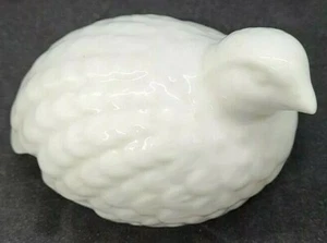 Small Vintage  Partridge or Quail Porcelain White Bird Made in Japan - Picture 1 of 5