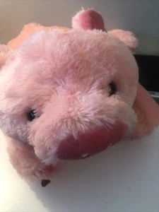22” Dan Dee Collectors Choice Floppy Pink Pig Plush Pillow Stuffed Animal 2017 - Picture 1 of 11
