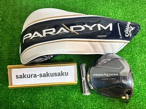 Callaway PARADYM  Driver 10.5deg Head Only Head Cover Right-Handed NEW - Picture 1 of 10