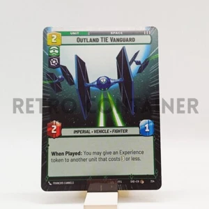 STAR WARS UNLIMITED SHADOWS OF THE GALAXY 354 C Outland TIE Vanguard Hyperspace - Picture 1 of 1