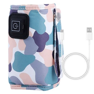 Bottle Warmer For Baby Milk USB Portable Bottle Heating Bag Car Bottle Warmer - Picture 1 of 11