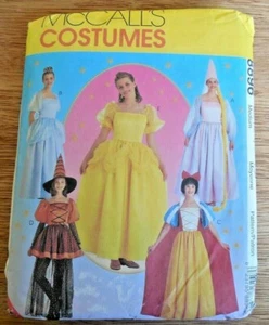Neu McCalls Kostüm Muster 8896 Misses Gr. 12-14 Bilderbuch Prinzessin Kleider - Bild 1 von 2