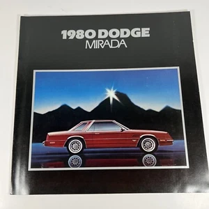1980 Dodge Mirada and CMX 8-page Original Car Sales Brochure Catalog - Foto 1 di 4