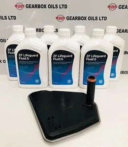 GENUINE AUDI 6HP26A 6HP26A61 6HP28AF 6HP28A61 GEARBOX SERVICE KIT FILTER 7L OIL - Picture 1 of 10