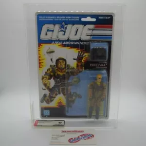 Nueva figura de acción vintage Hasbro GI Joe Freefall 1990 graduada AFA 80 80/85/90 - Imagen 1 de 5