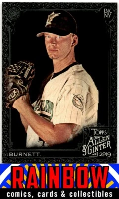 2019 Topps Allen & Ginter X #24 A.J. Burnett - Image 1 of 2
