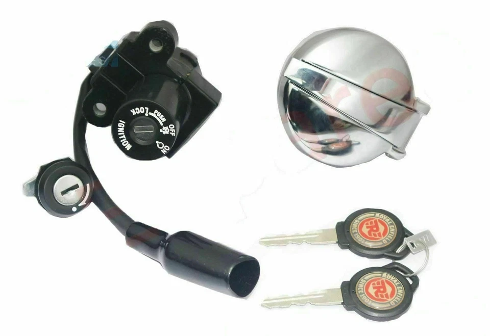 Convient pour Royal Enfield GT Continental 535 interrupteur d'allumage boucho... - Photo 1/4