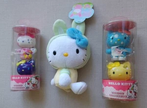 Hello Kitty Designer Sammlerstücke 2,5 Zoll Puppen Figuren & Sanrio Plüsch Lot  - Bild 1 von 7
