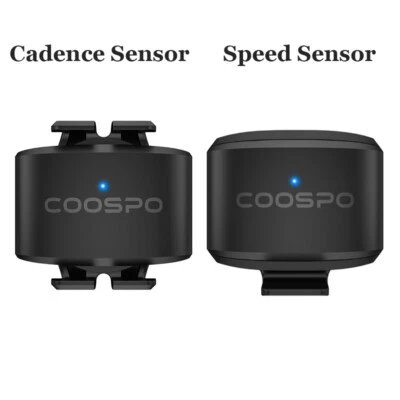Sensor de velocidad de bicicleta CooSpo sensor dual de cadencia Bluetooth 5.0 ANT+ para Wahoo - Imagen 1 de 4