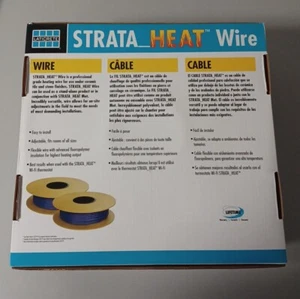 Laticrete Strata Heat Wire 15ft² 120V (0802-0050-2) Heating Cable - Picture 1 of 4
