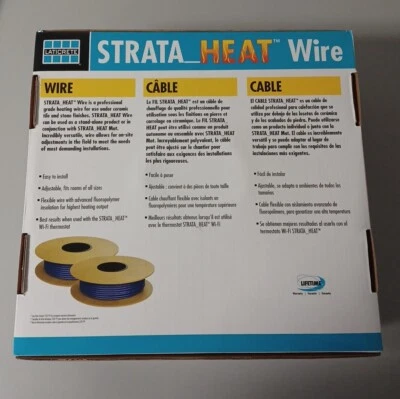 Laticrete Strata Heat Wire 15ft² 120V (0802-0050-2) Heating Cable - Image 1 of 4
