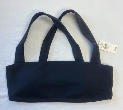 OFFLINE by Aerie Real Me Xtra Square Neck Sports Bra -- TRUE BLACK XS - Image 1 of 4