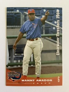 Manny Amador 2004 Clearwater Threshers Team Set Baseball Card MiLB Phillies - Picture 1 of 2