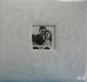 12'X12' Wedding Post Bound Scrapbook Album White - Crafty Koala - Bild 1 von 1