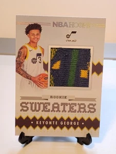 2023-24 Panini NBA Hoops - Maglioni Rookie Keyonte George #RSW-KYG (MEM, RC) - Foto 1 di 5