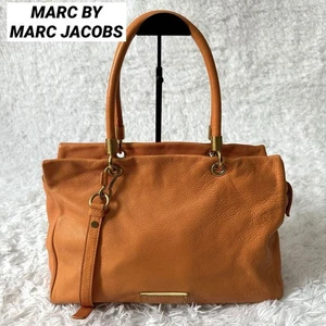 Marc By Jacobs 2Way Tote Bag Shoulder Leather - Picture 1 of 20