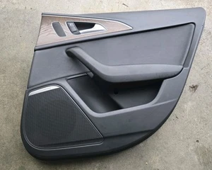 2012-2017 AUDI A6 C7 REAR RIGHT SIDE INTERIOR DOOR TRIM COVER PANEL OEM - Picture 1 of 3