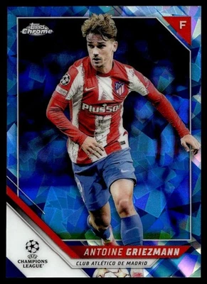 2022 Topps Chrome Antoine Griezmann Club Atletico De Madrid #171 - Image 1 of 2