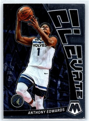 2022-23 Panini Mosaic #5 Anthony Edwards Elevate - Image 1 of 2