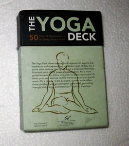 The Yoga Deck 50 Poses & Meditations for Body Mind & Spirit Cards Complete Tarot - Imagen 1 de 4