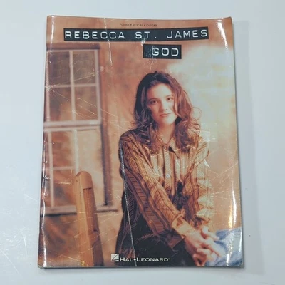 Rebecca St. James God Christian Sheet Music Piano Guitar Songbook Song Book - Image 1 of 4