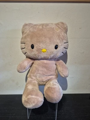 Hello Kitty Build a Bear Hawaiian Sun Kissed Cat Tan Brown Plush 18" 2010 (D6) - Image 1 of 4