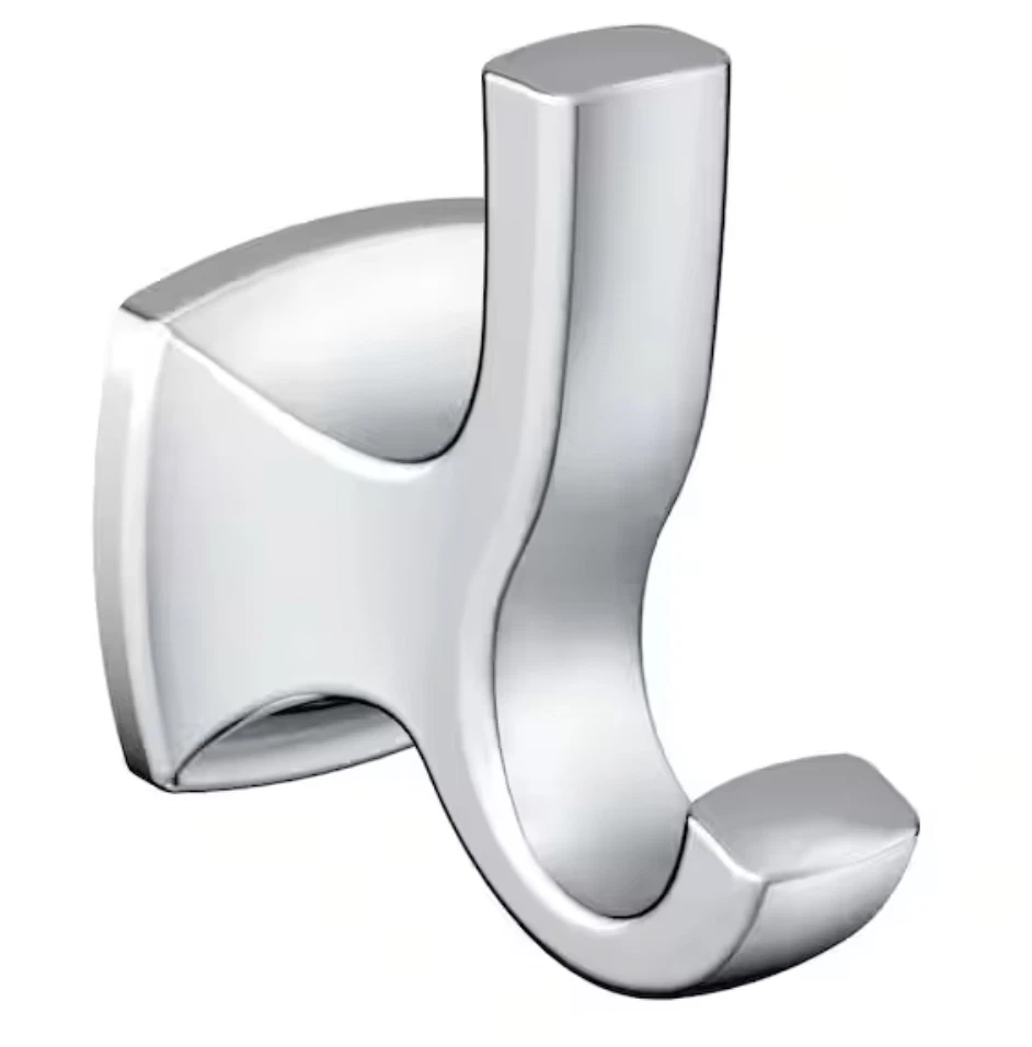 Moen YB5103CH Voss Double Robe Hook Chrome