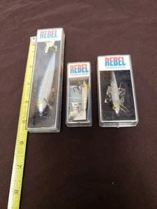 3 Stück Rebel The Amazing Minnow F103, F49-02, F5001 - Bild 1 von 7