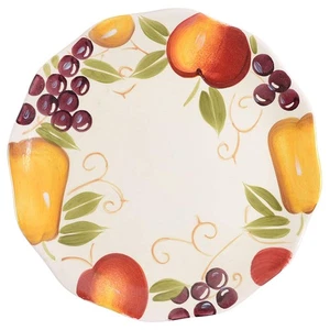 Home Trends Bella Fruit Dinner Plate 6964366 - Picture 1 of 1