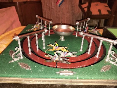 Ancien Jeu De Chevaux De Course - Photo 1/3