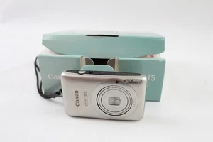 Canon IXUS 130 Digital Compact Camera Working w/ Canon 4x IS Zoom Lens - Picture 1 of 5