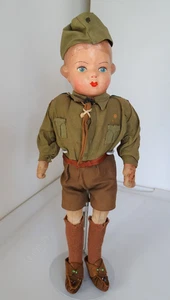 Antigüedad Vintage 15 Boy Scout Eagle Scout Composición y Paja Rellenos Original - Imagen 1 de 4