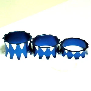 gobike88 Krex Distanziale per cuffie in lega da 1-1/8", 10/15/20 mm, 4/6/8 g, blu, P31 - Foto 1 di 1