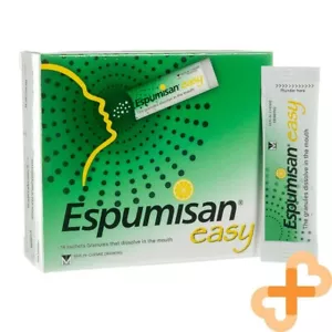 ESPUMISAN EASY 125 mg Granules in 14 Sachets Flatulance Bloating Support - Picture 1 of 24