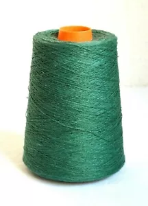Hilos de tejer y tejer naturales 100 % lino, cono de 1,1 lb/500 gramos, 2 capas - Imagen 1 de 3