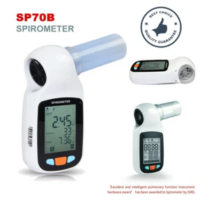 CONTEC CE SP70B Pulmonary Function Lung Volume Check Spirometer USB PC Software - Picture 1 of 9