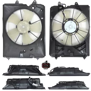 Radiator Cooling Fan Assembly for 2007 - 2013 Acura MDX, Motor/Blade/Shroud - Picture 1 of 1
